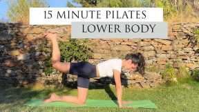 15 Minute Lower Body Pilates Workout | Intermediate Pilates