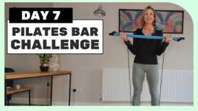 28 Day Pilates Bar Challenge: Day 7