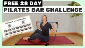 Transform Your Strength with Our 28-Day Pilates Bar Challenge