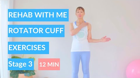 Healing my Rotator Cuff Injury without Surgery  | Stage 3 Rotator Cuff Exercises for Strength