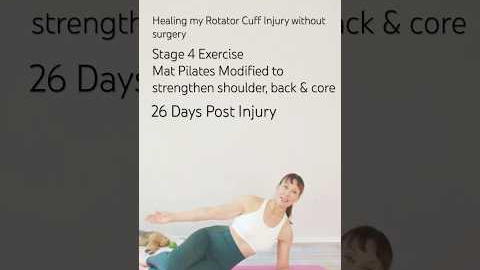 Back to Pilates with Shoulder Injury | Beginner Friendly Pilates to heal Shoulder Pain