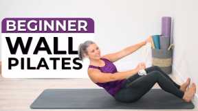 15 Min Wall Pilates Workout for Beginners | Full Body At Home Pilates Workout
