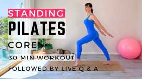Standing Pilates Full Body Workout for Strength, Balance and Strong Core | 30 Min