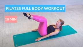 Full Body Morning Pilates Workout 10 Min | Everyday Pilates