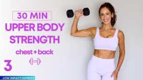 30 min Upper Body Sculpt for Women | Low Impact Workout