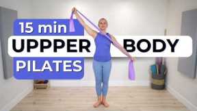 Standing Upper Body Pilates Workout | 15 Min | Arms & Shoulders with a Resistance Band