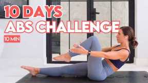 10 Day Abs Challenge | 10 Min a Day with Lilly Sabri