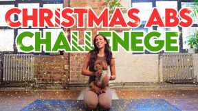 10 Min Festive Pilates Abs Challenge 🎄 | No Equipment | Lilly Sabri