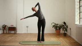 Hotel Room Pilates Workout - 21 Mins