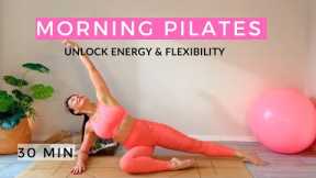 Pilates for Morning Stiffness | Gentle Morning Pilates to Unlock Energy & Flexibility | 30 Min