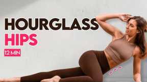 12 Min Pilates Hourglass Hips | No Equipment | Sculpt and Tone with Lilly Sabri