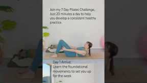 Learn Pilates Like a Pro: 7 Day Challenge for Beginners #girlwiththepilatesmat #pilates