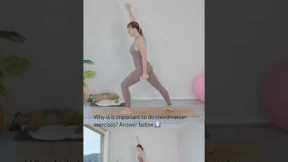 Standing Pilates with Weights- Why I use coordination exercises #girlwiththepilatesmat #pilates