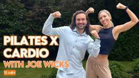 15 Min Full Body Pilates x HIIT | Lilly Sabri x Joe Wicks (No Equipment, All Levels)