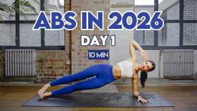 Day 1 | FREE Abs & Fat Burn Challenge 🔥 10 Min Abs Workout (No Equipment) | Lilly Sabri