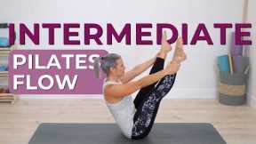 FULL BODY PILATES WORKOUT || 25 Min Intermediate Mat Class (No Equipment)
