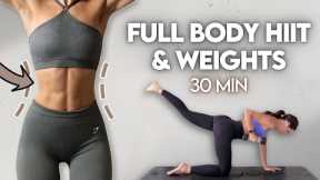 30 Min SWEATY HIIT Full Body Workout with Lilly Sabri | Cardio, Fat Burn & Abs 🔥