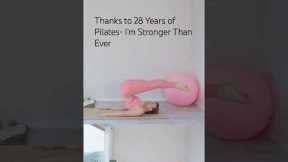 28 Years of Pilates and Stronger Than Ever at Age 61 💪 #girlwiththepilatesmat #pilates