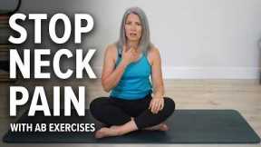 Neck Pain During Ab Exercises? Watch This