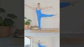 Get Stronger Standing Up with This Pilates Power Workout #girlwiththepilatesmat #energy