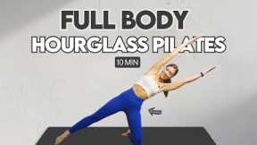 10 Min Everyday Hourglass Pilates with Lilly Sabri | Full Body Workout