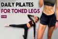 10 Min Pilates Thighs Workout | Tone