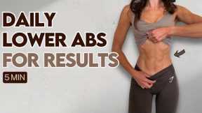 5 Min Lower Abs Workout with Lilly Sabri