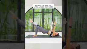 Come check the 4 most effective Pilates Exercises to get results 🍑 #challenge #fitness #lillysabri