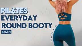10 Min Round Booty Workout with Lilly Sabri | Glutes Pilates at Home