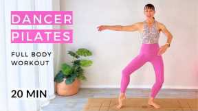 20 Minute Standing Pilates Dancer Workout | No Equipment