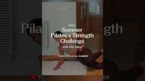 Day 11 of our 30 day challenge: Pilates Booty Sculpt 🍑 Slow, controlled & spicy 🔥