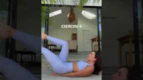 Looking for a quick waist workout? Try these 4 Pilates moves 🔥 #pilates #lillysabri
