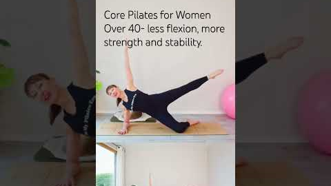 Benefits of this core workout for women over 40 #fitover40
