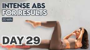 Day 29 | Lilly Sabri Deep Core Routine 20 Min (Intense Abs Workout) | Free Summer Challenge