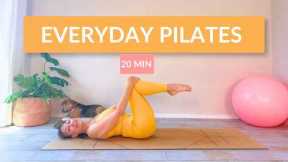 Pilates Basics for Beginners and Improvers | 20 Min Everyday Pilates Practice