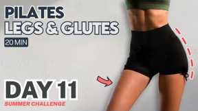 Day 11 | Lower Body Pilates with Lilly Sabri (Legs&Glutes) | FREE Summer Challenge