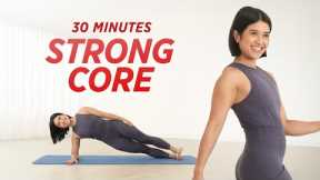 Get Strong Core In 30 Minutes With This Pilates Workout | Intermediate Pilates Workout