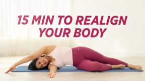 This 15-Minute Flow Realigns Your Entire Body