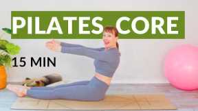 15 Minute Intermediate Pilates Core Strength