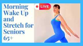 Morning Wake Up and Stretch for Seniors | 15 Min Standing Pilates and Stretch