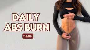 5 MIN 6 PACK ABS PILATES CLASS | Summer Abs Challenge with Lilly Sabri (All Levels)