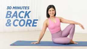 How to Turn On Your Deep Core & Support Your Spine (30 min Beginner Pilates)