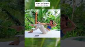 The Abs Workout I Do When I'm Short on Time 🔥 #pilates #absworkout @LillySabri