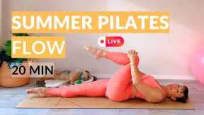 20 MIn Summer Pilates Routine | Slow Flow for Hot Weather