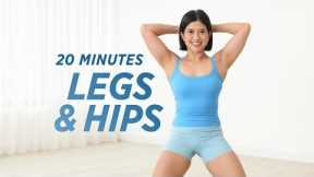 Get Strong Legs & Hips In 20 Minutes With This Pilates Workout