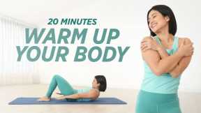 Stiff Every Morning? This 20-Min Morning Pilates Flow is Your Answer.