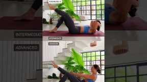 My 5-Min Morning Burn Belly Fat Workout ☀️ #pilates #bellyfat @LillySabri